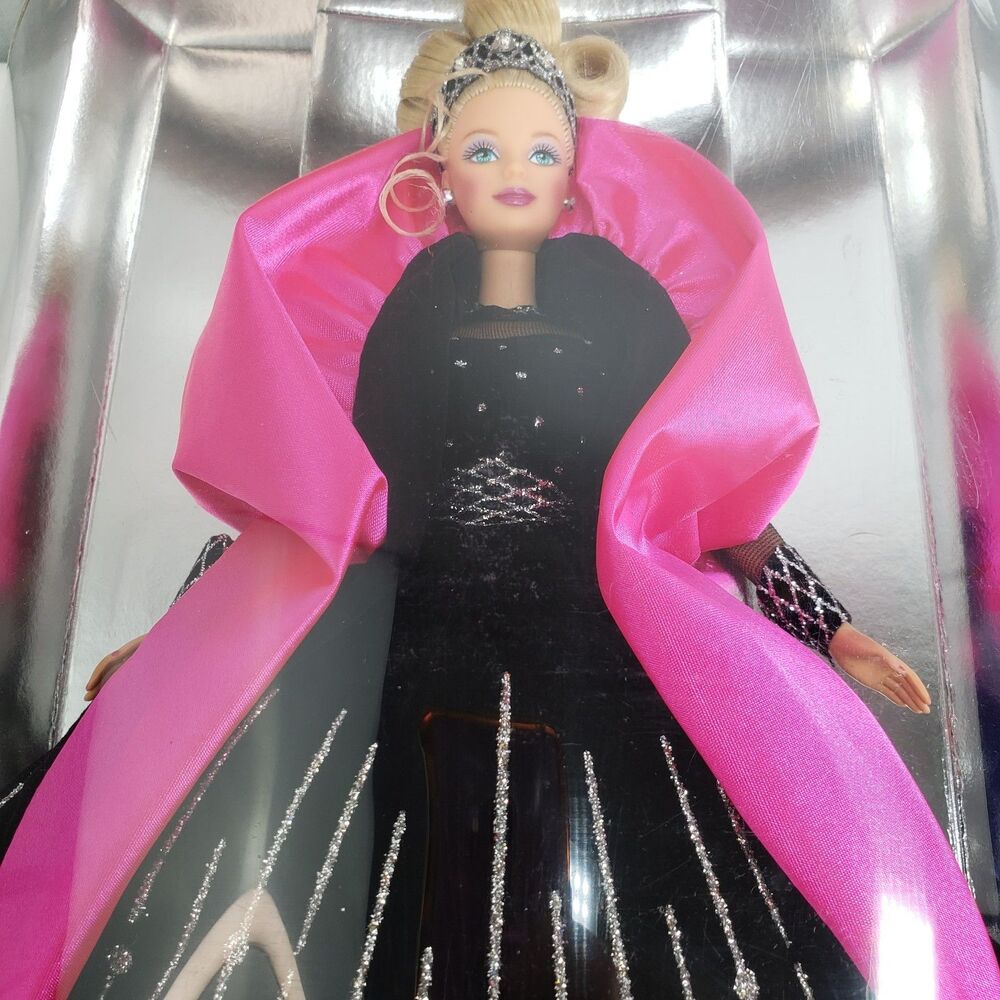 1998 Happy Holidays Special Edition Barbie Doll Box Misprint On Back NRFB 20200 - Picture 7 of 16